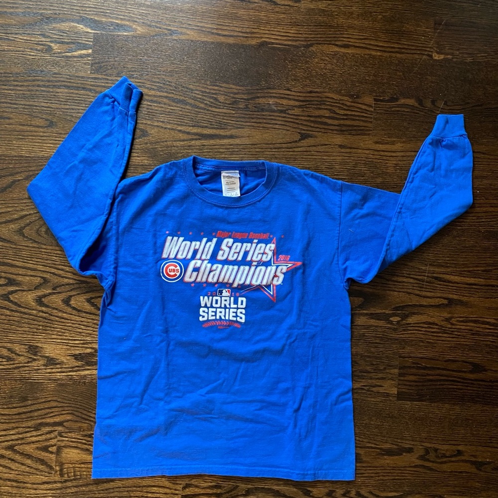 Cubs World Series long sleeves
